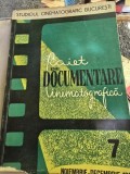 Caiet de documentare cinematografica Nr. 7 / 1961