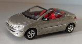 Macheta Peugeot 206 Cabriolet 1999 silver - Solido/Hachette 1/43, 1:43