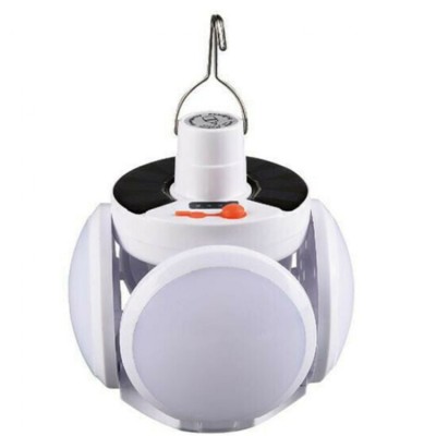 Lampa solara cu acumulator,4 brate rabatabile si 5 trepte de iluminat foto