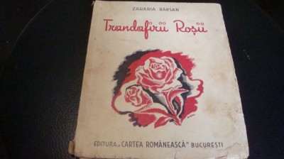 Zaharia Barsan-Trandafirii rosii -poem dramatic in 3 acte in versuri-interbelica foto