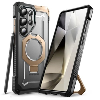 Husa pentru Samsung Galaxy S25 Ultra - Supcase Unicorn Beetle Defender - Desert foto