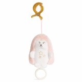 Lampă Muzicală de Pluș pentru Bebeluși Arici 3 Culori 14 Cm