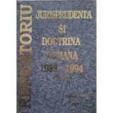 Constantin Crisu - Jurisprudenta si doctrina romana 1989 - 1994, vol. 2 (editia 1995)