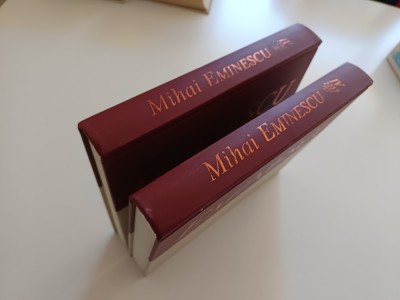 MIHAI EMINESCU, MANUSCRISELE VOL. IV PARTEA 1+ PARTEA A 2A. ACADEMIA ROMANA 2005 FORMAT MARE 25,5 X 21CM foto
