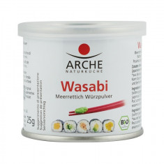 Wasabi bio, pulbere din radacina de hrean 25g Arche