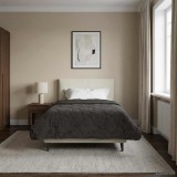 vidaXL Duvet de iarnă Patos Antracit 140 x 220 cm 42026307