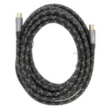 Cablu coaxial Hama 205072, 5 metri, gri, 120 dB
