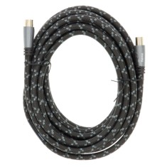 Cablu coaxial Hama 205072, 5 metri, gri, 120 dB foto
