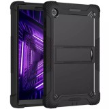 Husa pentru Lenovo Tab M10 PLUS FHD (TB-X606F) + Folie - Techsuit Rugged TabShell - Black