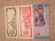 lot bancnote venezuela foto