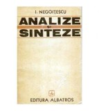 Ion Negoitescu - Analize si sinteze - 108040