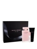 Cumpara ieftin Set cadou Narciso Rodriguez For Her (Apa de parfum 100 ml + Lotiune de corp 75 ml + Apa de parfum 10 ml), pentru femei
