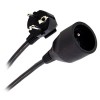Cablu extensie(cupla) 3m (3gx1.5mm) - negru