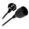 Cablu extensie(cupla) 3m (3gx1.5mm) - negru