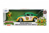 Masina metalica - Volkswagen Drag Beetle 1959 , Testoasele Ninja | Jada Toys