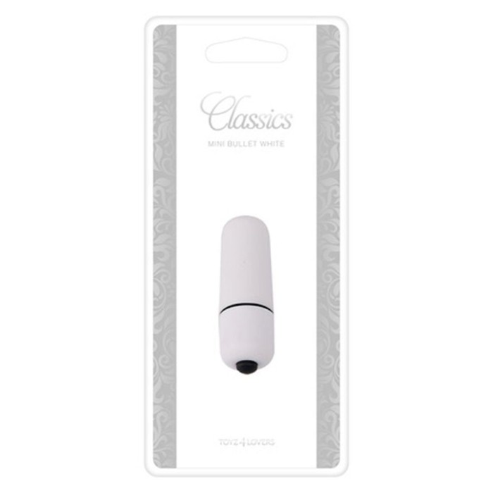 Vibrator Mini Bullet Alb#