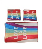 Set 3 Covorase baie Sanctus, 60 x 100 cm, 50 x 60 cm, Antiderapant, Multicolor