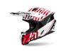 Casca Airoh Twist 3 Thunder Red White