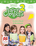Cumpara ieftin Happy Campers. Student Book, Workbook. Clasa a II-a