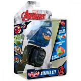 Cumpara ieftin Set 2 figurine de lupta Battle Cubes Avengers, Captain America vs Black Panther