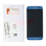 LCD+Touchscreen cu Rama Samsung Galaxy S7 Edge / G935 BLUE Original Service Pack