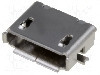 Conector USB AB micro, {{Montare mecanica}}, ATTEND - 207A-ABA0-R