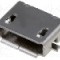 Conector USB AB micro, {{Montare mecanica}}, ATTEND - 207A-ABA0-R