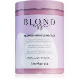 Inebrya BLONDesse Blonde Miracle Nectar tratament nutritiv in profunzime pentru par blond 1000 ml