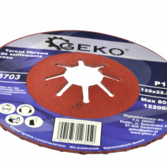 Disc slefuire 125mm P100, Geko G78703