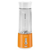 Blender portabil Sencor 500 ml, 150W, USB-C, IPX65 &ndash; portocaliu