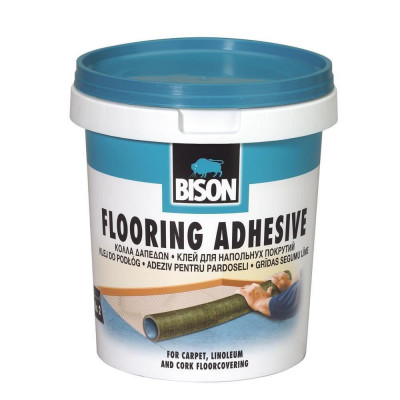 Adeziv pentru Pardoseli Bison Flooring, 1 Kg, Adeziv Padoseli, Adeziv Mocheta, Galeata Adeziv, Adeziv Puternic, Adeziv Bison foto