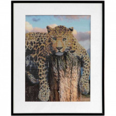 Set creativ cu diamante rotunde Grafix Diamond Painting 40x50cm Leopard foto