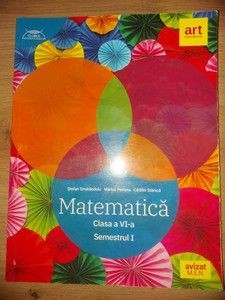Matematica Clasa a 6 a Semestrul 1 Marius Perianu foto