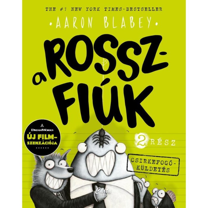 A rosszfi&uacute;k 2. r&eacute;sz - Csirkefog&oacute; k&uuml;ldet&eacute;s - Aaron Blabey