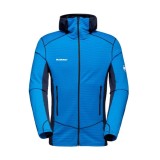 Jachetă de fleece MAMMUT Taiss Light ML Hooded azurit-marine M