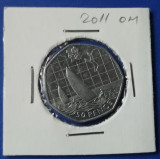 M3 C50 - Moneda foarte veche - Anglia - fifty pence omagiala - 2011, Europa