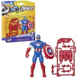 MARVEL AVENGERS ACTION VERS SET FIGURINA CAPTAIN AMERICA SI ACCESORII 11.4CM