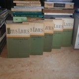 TITUS LIVIUS - DE LA FUNDAREA ROMEI ( 5 VOL. : 1-5 ) , 1959 / 1963 *