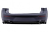 Bara spate VW Golf 8 Mk8 MQB 2020-2023, design R, cu difuzor