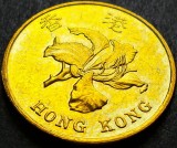 Moneda exotica 50 CENTI / CENTS - HONG KONG, anul 1998 * cod 238 B, Asia