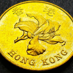 Moneda exotica 50 CENTI / CENTS - HONG KONG, anul 1998 * cod 238 B