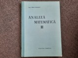 Miron Nicolescu - Analiza matematica (volumul 3)