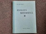 Miron Nicolescu - Analiza matematica (volumul 3)