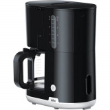 Cafetiera Braun KF1100BK, 1000 W, 1.38 L, 15 cesti, Negru