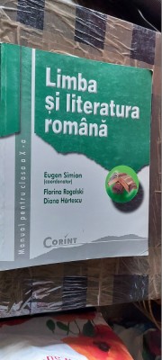 LIMBA SI LITERATURA ROMANA CLASA A X A SIMION RAGALSKI HARTESCU EDITURA CORINT foto