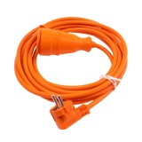 Cablu prelungitor cu priza si stecher, 3x1.5mm, lungime 5m