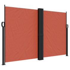 Copertina laterala retractabila, teracota, 160 x 600 cm foto