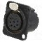 Conector, Neutrik, NC7FD-LX-B