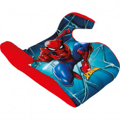 Inaltator Auto Spiderman Disney, husa detasabila, 15 - 36 kg, Albastru/Rosu foto
