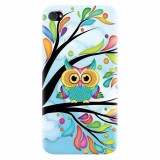 Husa silicon pentru Apple Iphone 4 / 4S, Owl 101